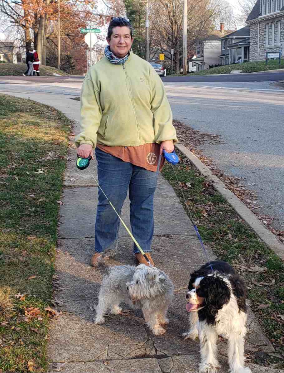 2020-11-27 B walking dogs w Santa.jpg